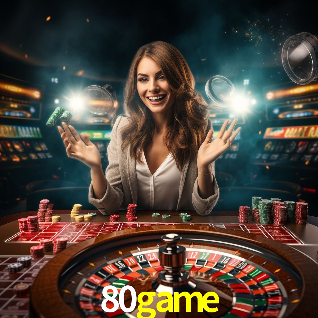 80game: Jogos de Caça-Níqueis-Altas Recompensas, Roleta-Velocidade, Blackjack-Desafios Máximos